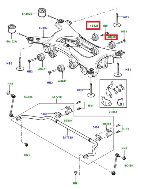 Insulator - cross member