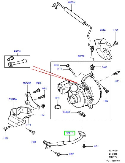 Hose - connecting - GENUINE LAND ROVER