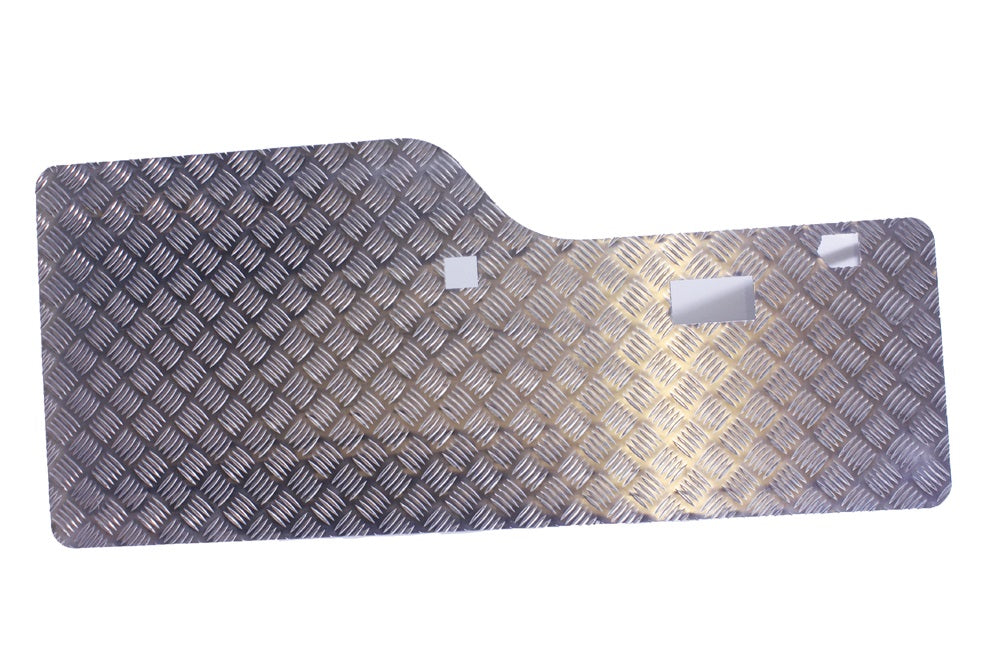 Inner Rear Door Chequer Plate – Aluminum – 2mm