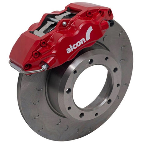 Rear Brake Kit - 4 Pistons - Red Caliper - ALCON