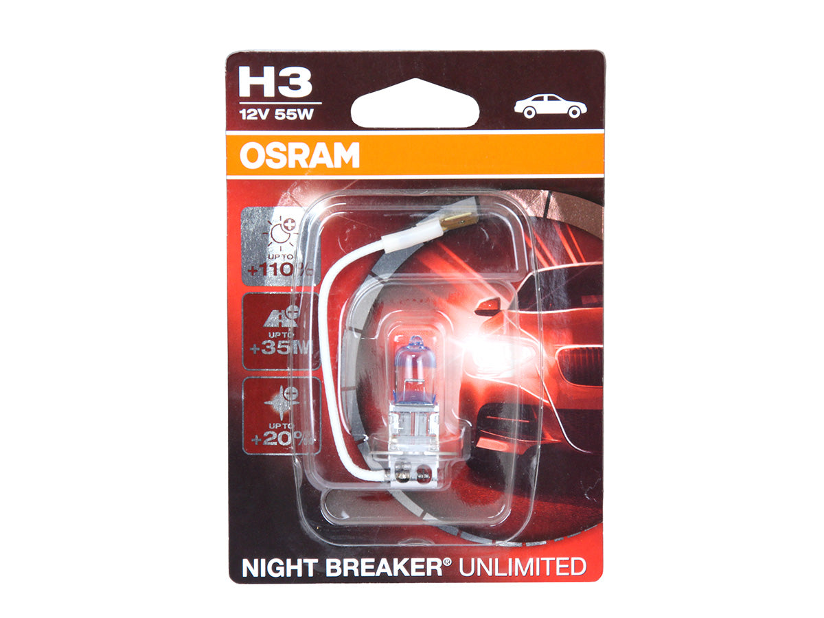 Osram Night Breaker® Unlimited H3 Single Blister - All