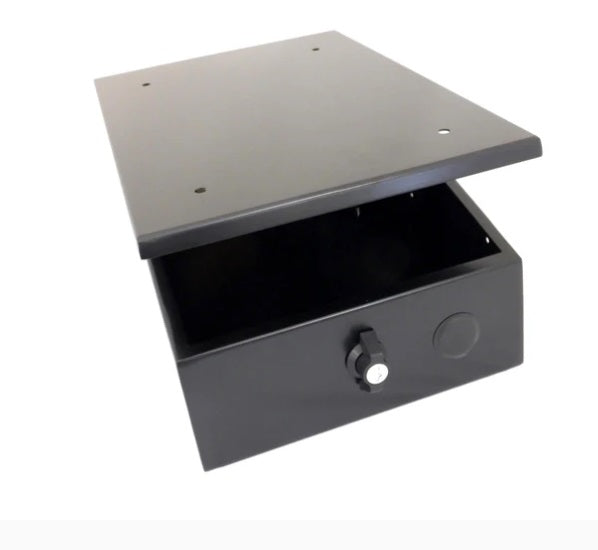 Storage Box with Hinges and Security Lock - MUD