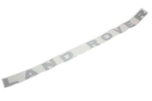 Decal "LAND ROVER" - Grey