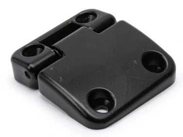 Door Hinge - Right Side - Lower Front/Lower Rear/Upper Rear - Black - EUROSPARE