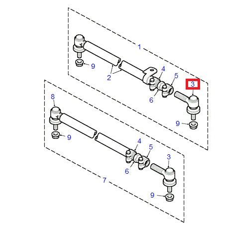 Drag link short