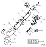 Hose Breather Fuel Filler