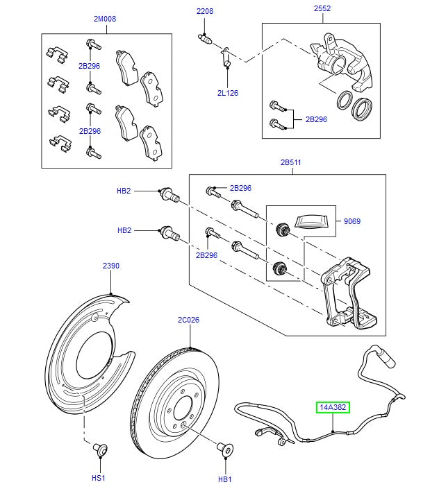 Wire Brake Pad Wear