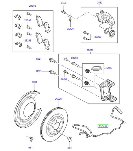 Wire Brake Pad Wear