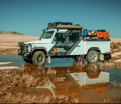 Land Rover Defender with Front Runner equipment