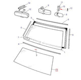 Windscreen unheated