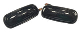 Pair 2 Dynamic Amber Led Side Indicators - Smoked Glass