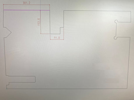 Rear Chq D/Inner W/wiper 98>
