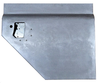 Galvanized 109 Split Right Rear Door with Cylinder Hole - AG PARTS- AG PARTS