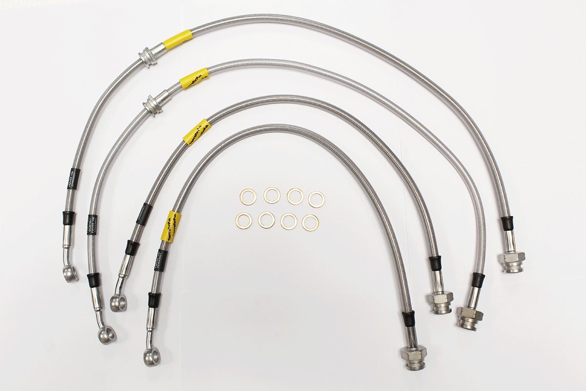 Goodridge Extreme Brake Lines - Stainless Steel - Height +5" (10cm)