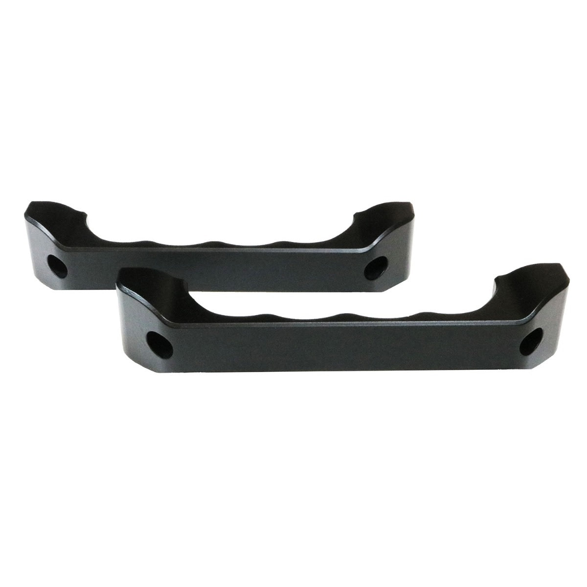 Interior  Handle - Pair - Aluminium - Black - EXMOOR TRIM