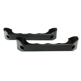 Interior  Handle - Pair - Aluminium - Black - EXMOOR TRIM