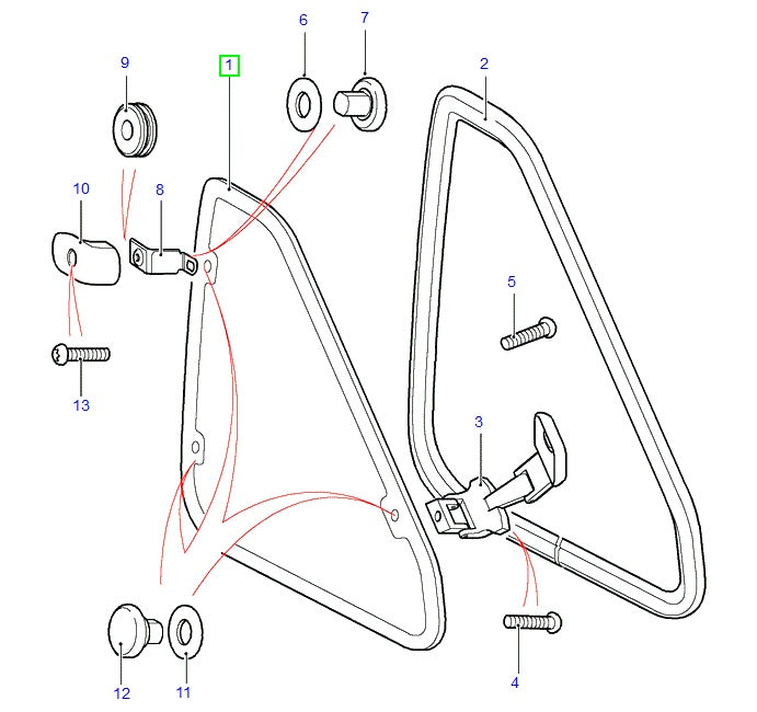 Glass - quarter wind