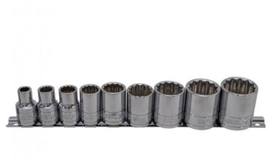 Socket Set Whitworth 1/2" - 9PC
