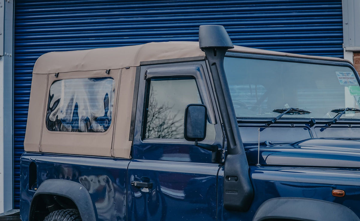 STAYFAST Complete 90 Canvas - With Side and Rear Windows - Sand Color - EXMOOR TRIM
