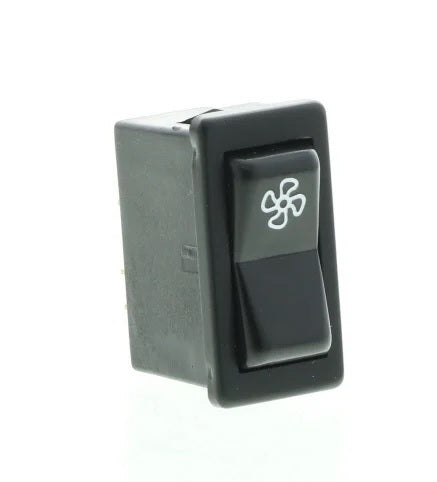 3-Position Switch 0/1/2 - Heater Symbol - FAE