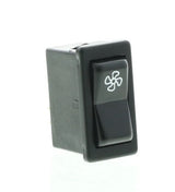 3-Position Switch 0/1/2 - Heater Symbol - FAE