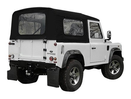 STAYFAST Tarp - Black Color - With Side and Rear Windows - EXMOOR TRIM