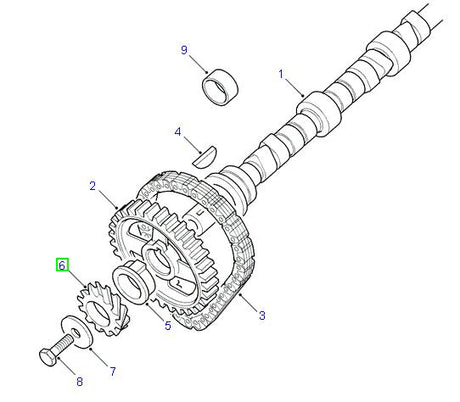 Gear Drive - Distributor