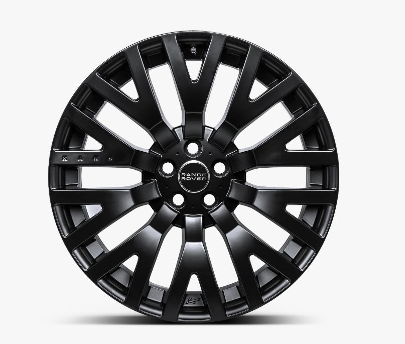 RS light alloy wheels - 10X22" - 5x120 - ET35 - Matt Black Satin -Front & Rear