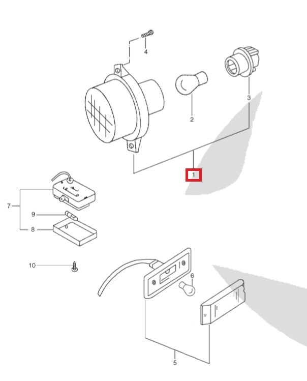 Front Turn Signal Pilot Assembly