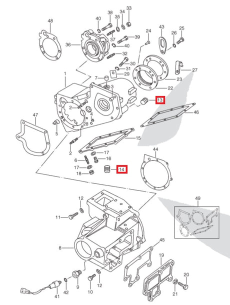 Drain Plug Diff Unit