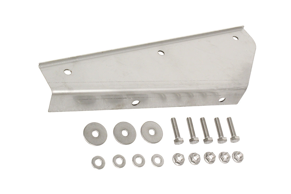 DEF 90/110/130 Stainless Mudflap Bracket Front - ALLMAKES 4X4