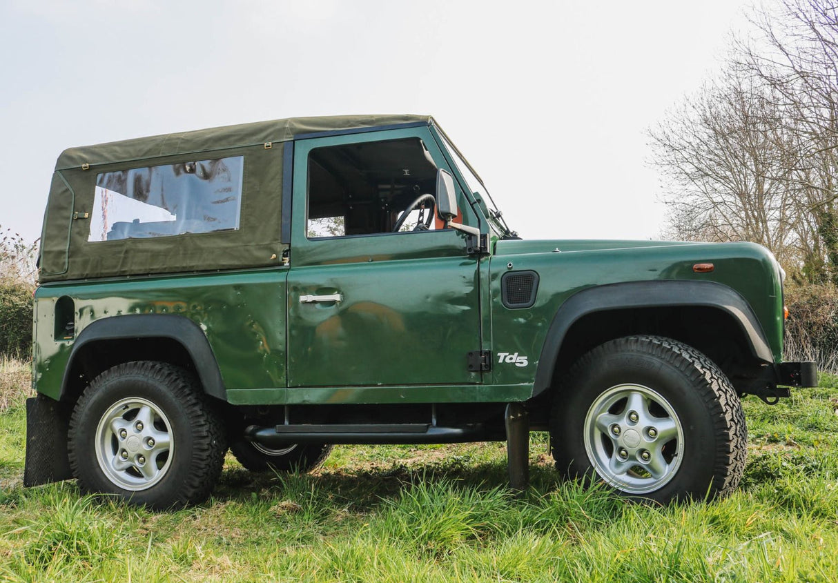 90 soft top heavy duty bar set with canvas hood