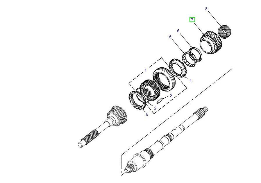 Gear 3rd speed