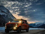 Ford F-250 Super Duty, Crew Cab (1999-Current) Slimline II Roof Rack Kit / Tall