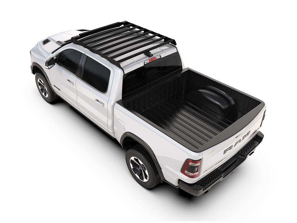 RAM 1500 5th Gen Crew Cab (2019-Current) Slimsport Roof Rack Kit / Light Bar Ready
