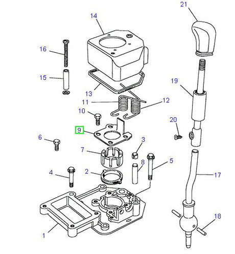 Gear Change Plate