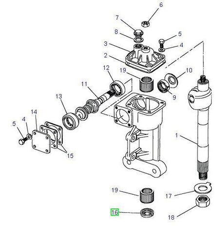 Seal Steering Box Shaft