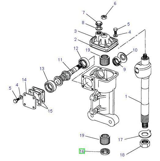 Seal Steering Box Shaft