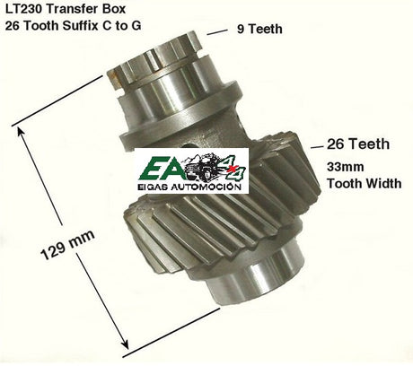 Main Shaft Gear