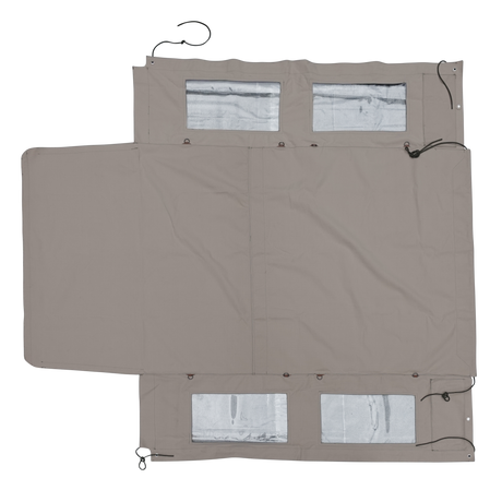 Hood With Side Windows 110" - Light Sand - SEÑORBARBO