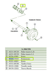 Rear Bearing