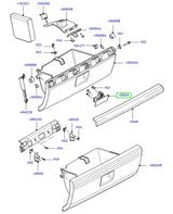 Latch - stowage box