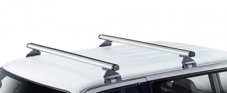 2 Roof Bars - Alu Cargo AF2-158 + V22 4-Support Kit - CRUZ
