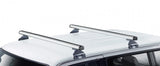 2 Roof Bars - Alu Cargo AF2-158 + V22 4-Support Kit - CRUZ