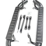 Tubular Side Steps - Black Tread - AG PARTS