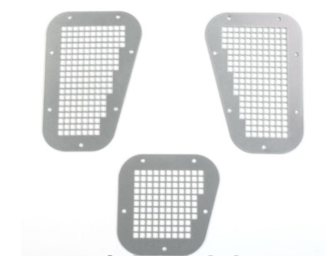 Side and Upper Grille - Silver - NAKATANENGA