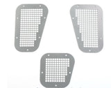 Side and Upper Grille - Silver - NAKATANENGA