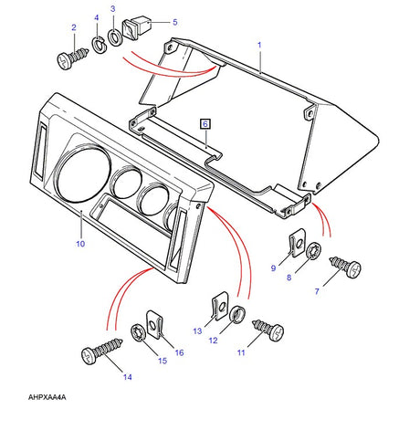 Lower Reinforcement - Instrument Panel Cover - ALLMAKES