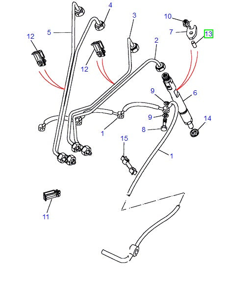Pin Fuel Injection Clamp