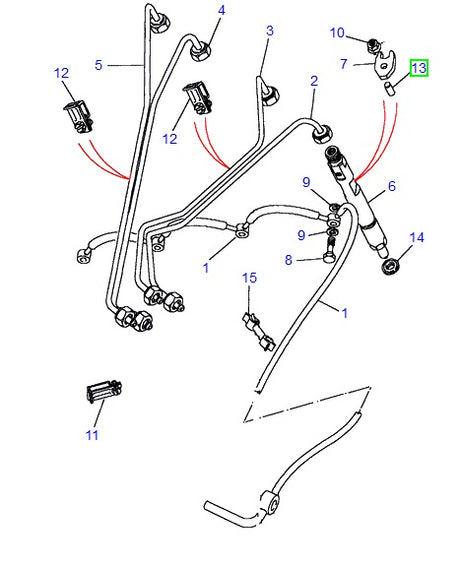 Pin Fuel Injection Clamp